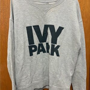 IVY PARK Heather Gray Pullover
